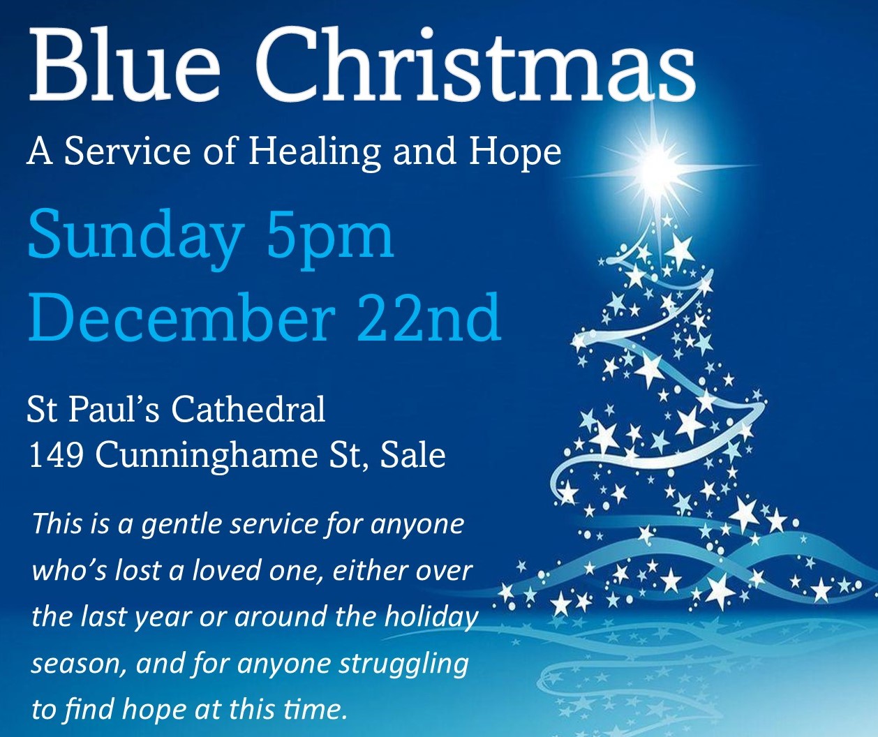 Blue Christmas flyer FB crpt correctsqu